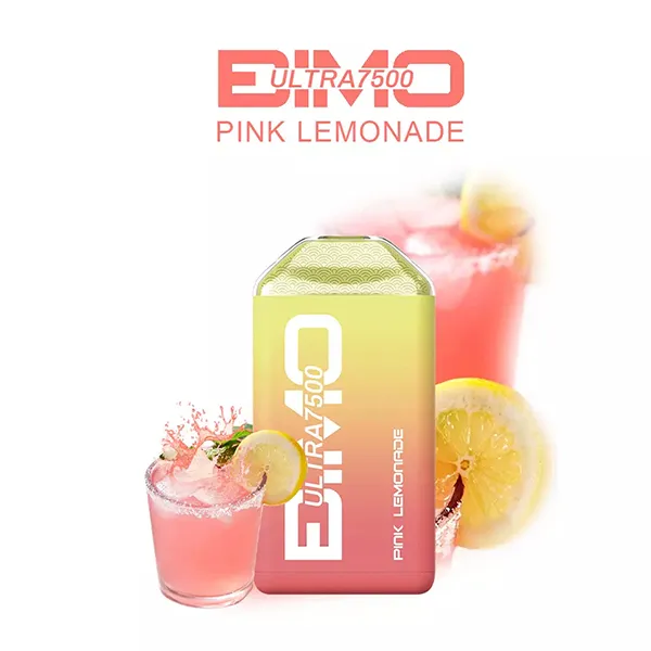 vape 12000 puffs BIMO Ultra 7500 Puffs Rosa Limonade